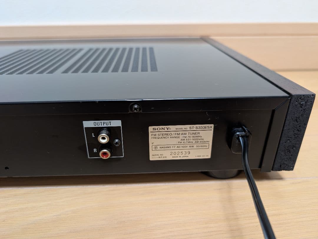 SONY ソニー ST-S333ESX AM/FM チューナー