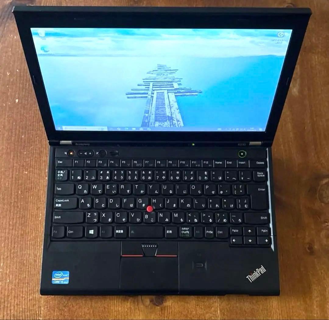 Thinkpad X230 8GB 128GB SSD化 外装美品 少し訳あり