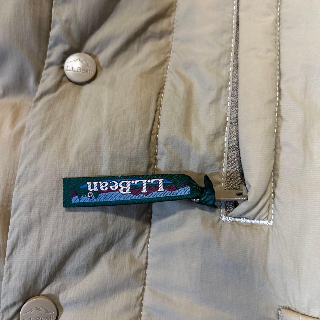 LLビーン　ポケッタブル　ダウンベスト　美品　M