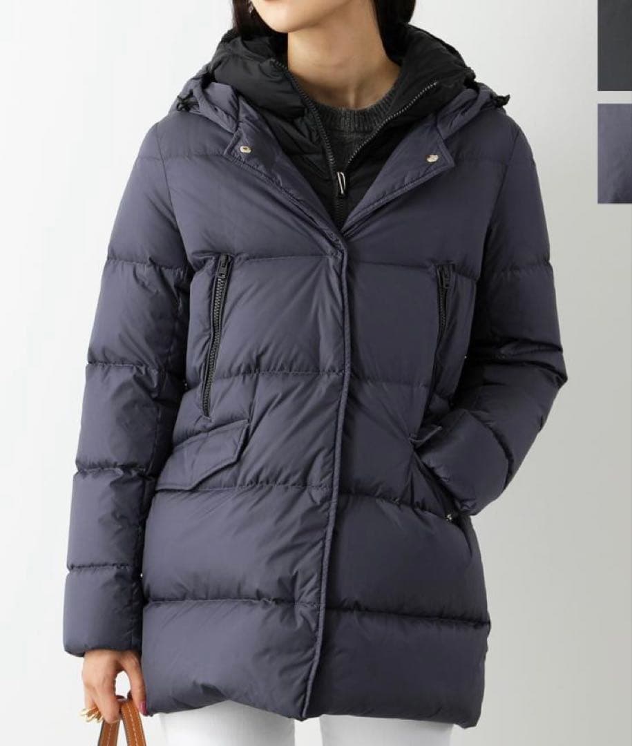 ヘルノ　ダウン　コート　ジャケット　レディース　HERNO ポーラテック