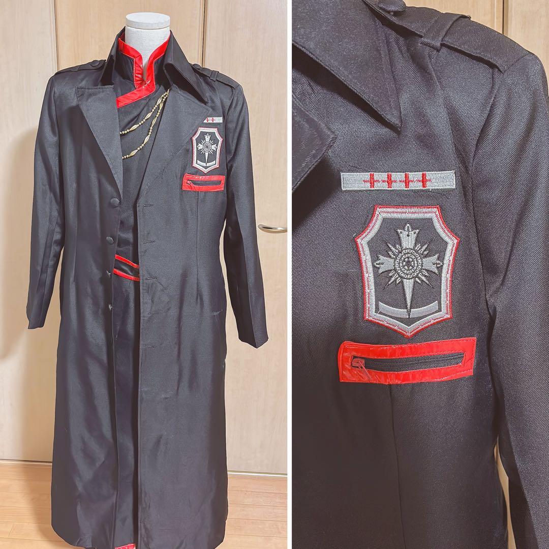 D.Gray-man 神田ユウ コスプレ 衣装 三期団服 ウィッグ