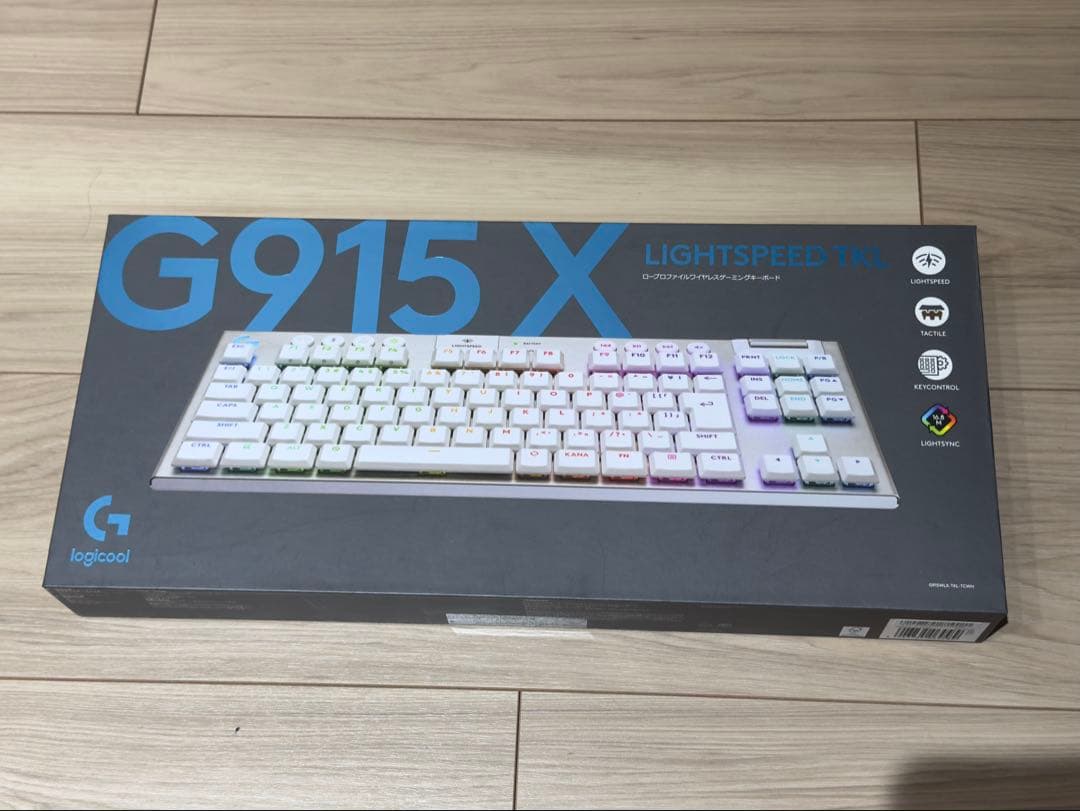 Logicool ロジクール G915 X TKLタクタイル ホワイト