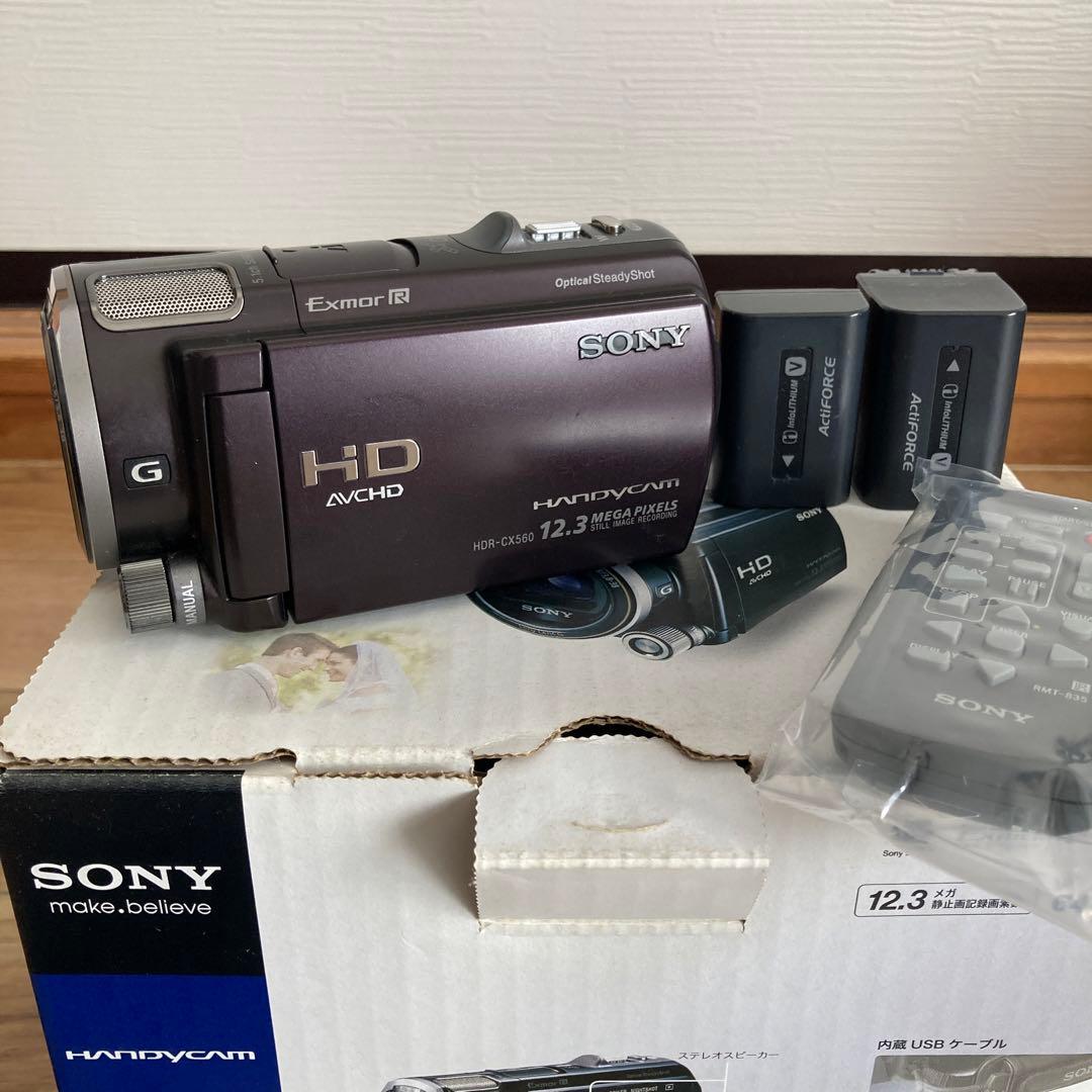 値下げ　SONY HDR-CX560Vビデオカメラ