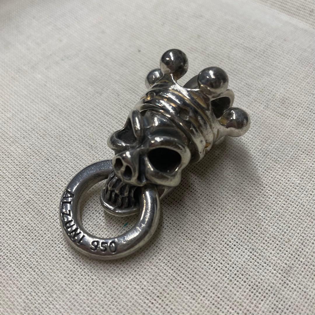 【ALZUNI】アルズニ ペンダントトップ（クラウンスカル）：シルバー950