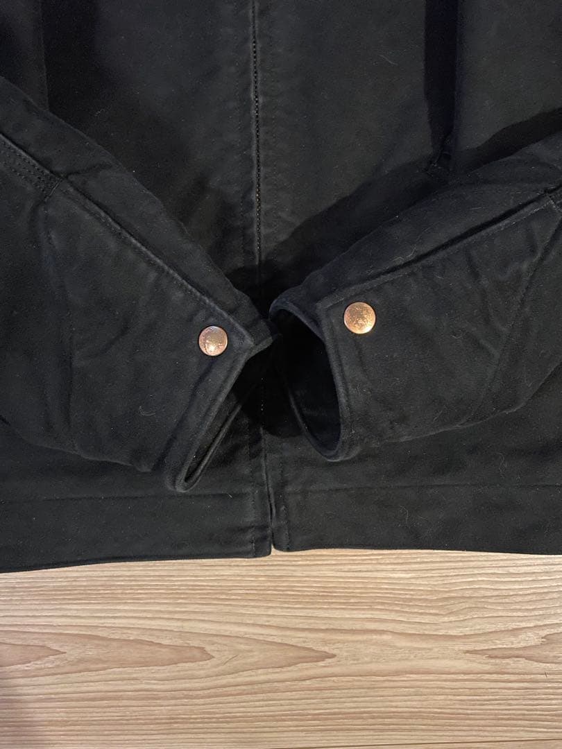 24AW comoli コモリ モールスキンショートジップジャケット size1