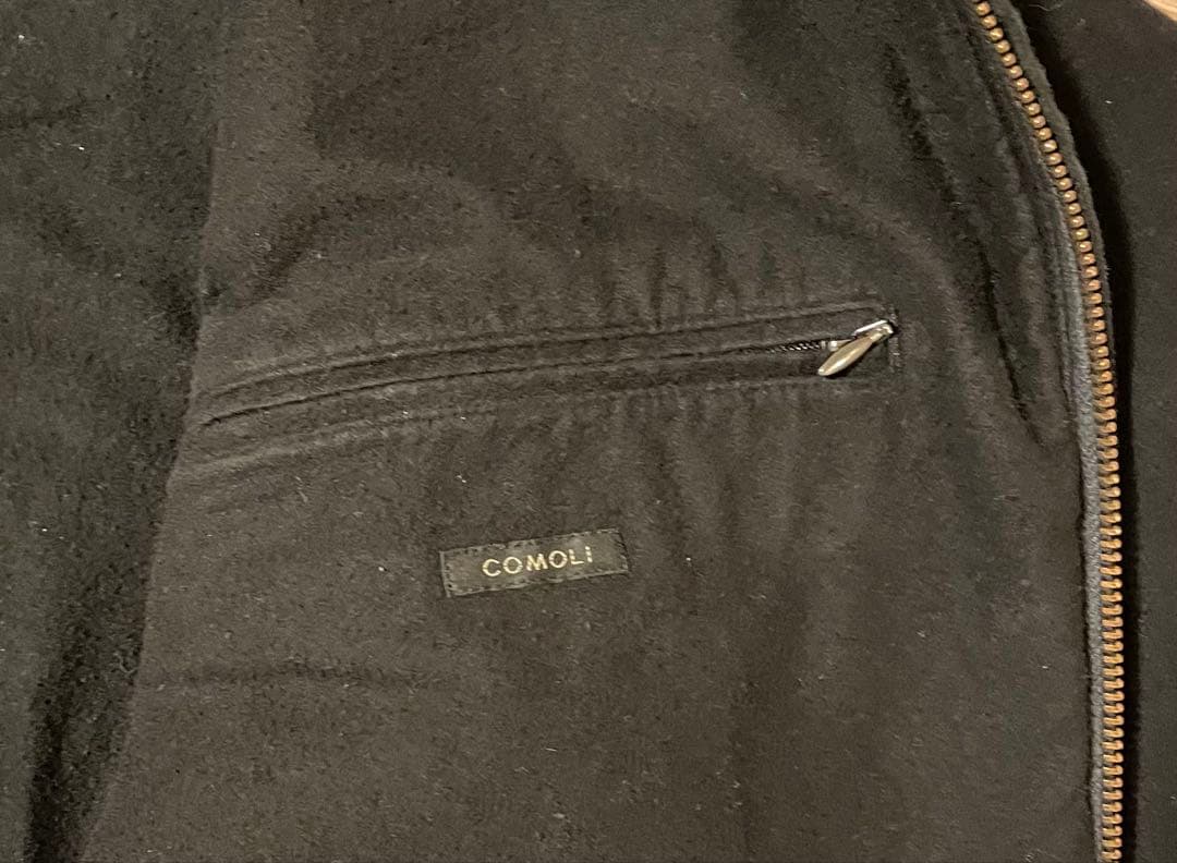 24AW comoli コモリ モールスキンショートジップジャケット size1