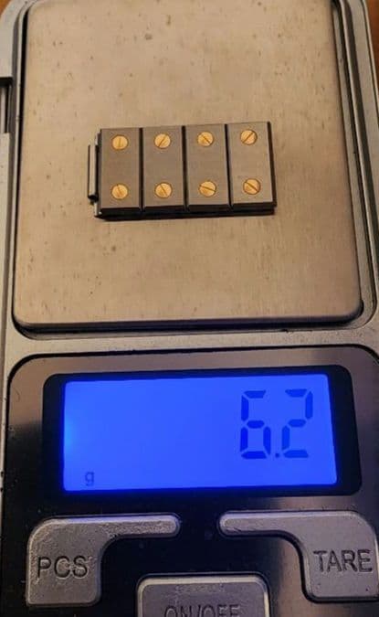 CARTIER サントス カルティエ純正4コマ13.5mmK18SS新品