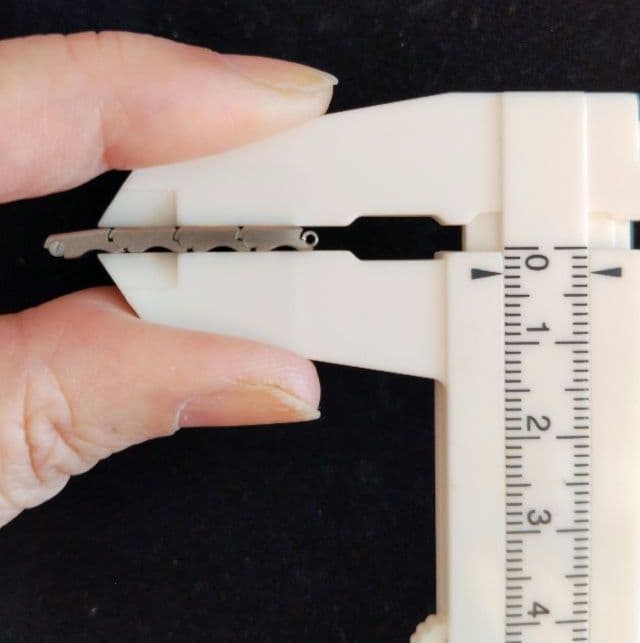 CARTIER サントス カルティエ純正4コマ13.5mmK18SS新品