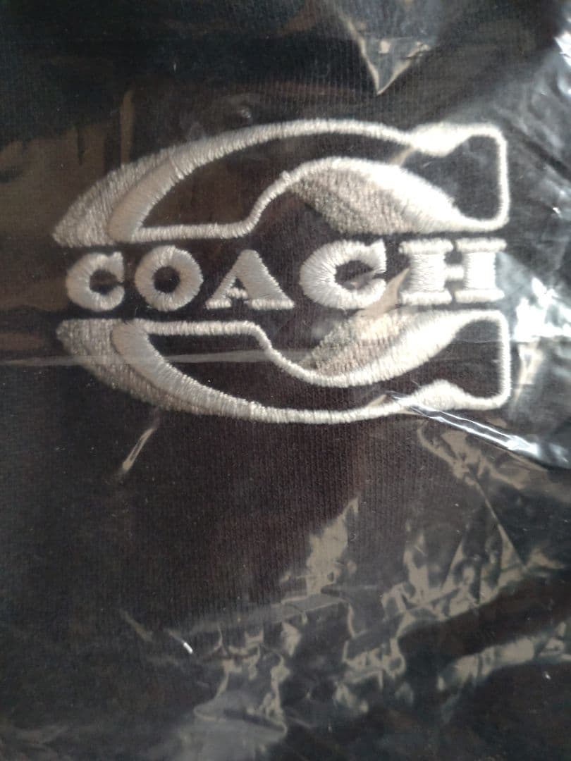 【新品未使用】コーチ　パーカー　ブラック L　COACH