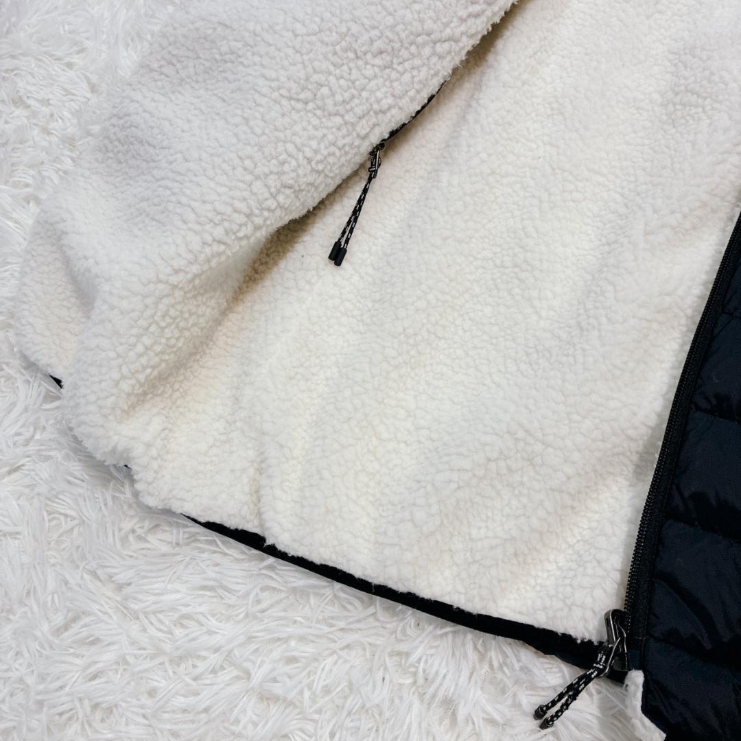 美品 TAION NOLLEY'S 別注 ボア ダウンフードコート リバーシブル