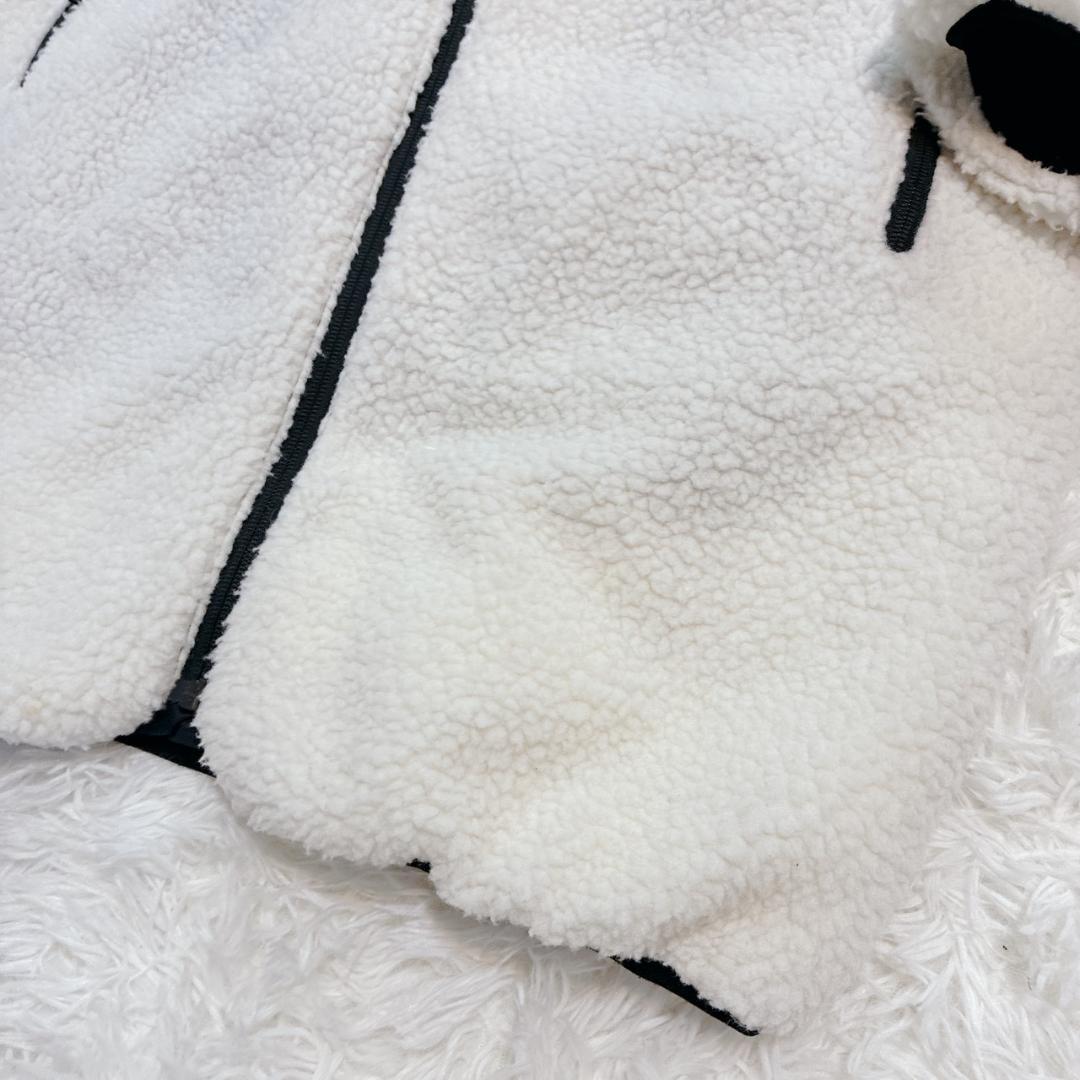 美品 TAION NOLLEY'S 別注 ボア ダウンフードコート リバーシブル