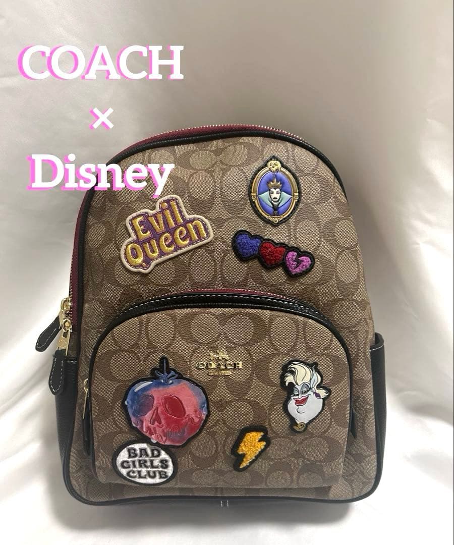 COACH ×ディズニーヴィランズ　バックパック