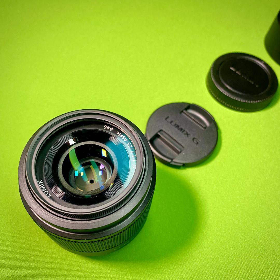 【ほぼ新品】Panasonic LUMIX G 25mm F1.7 H-H025