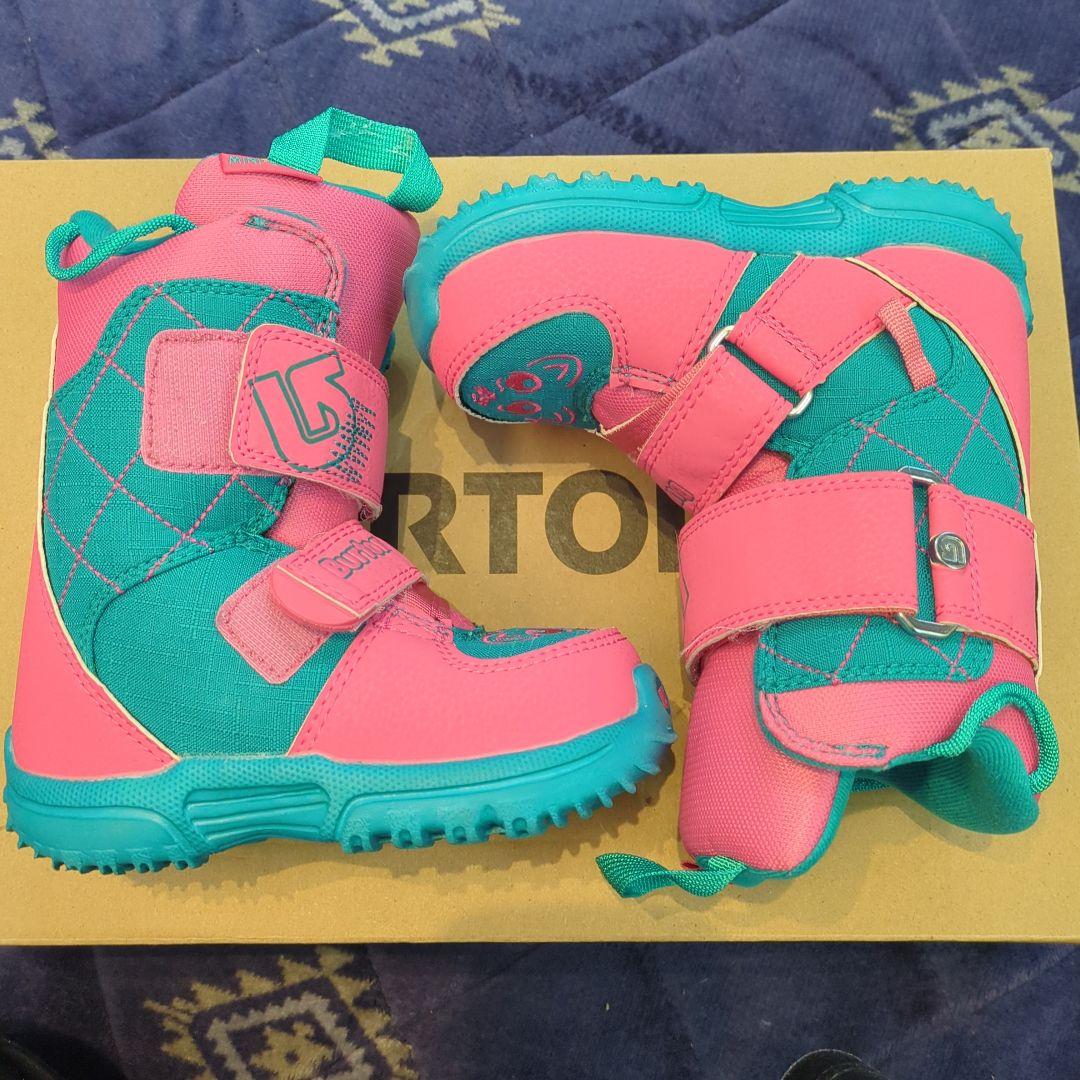 Burton Mini-Grom 子ども用スノーボードブーツ 10C