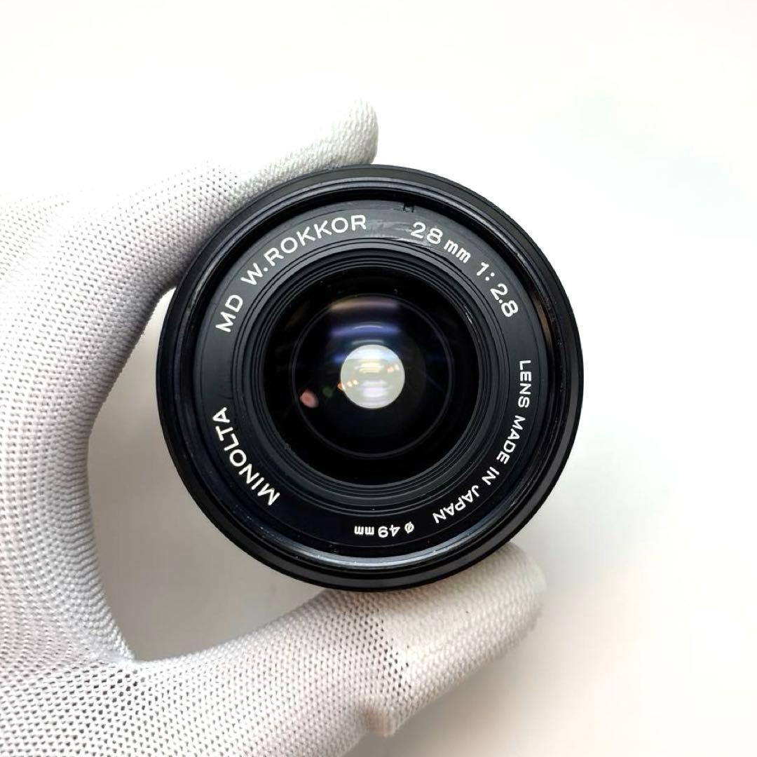 【美品】MINOLTA MD W.ROKKOR 28mm f2.8