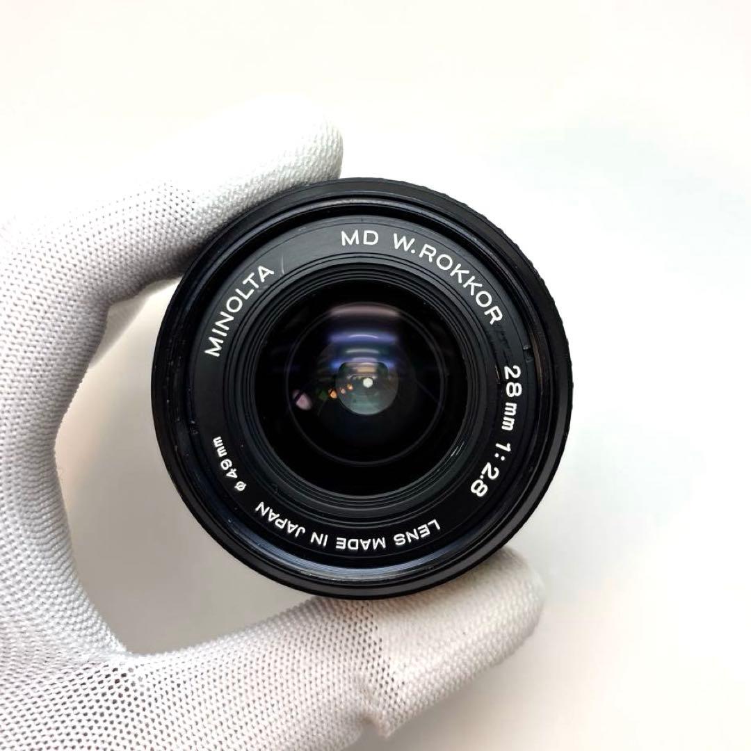 【美品】MINOLTA MD W.ROKKOR 28mm f2.8