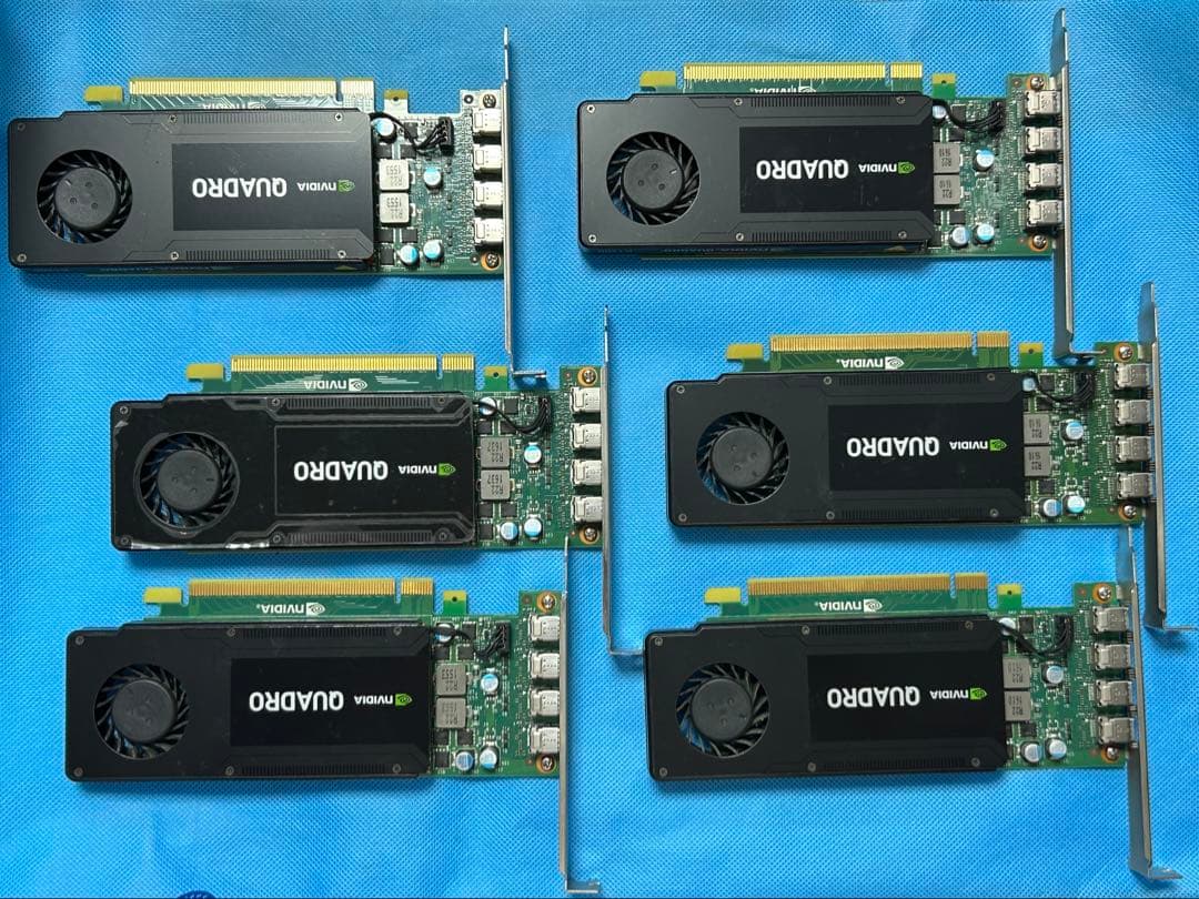 正常動作品 NVIDIA QUADRO K1200 x6枚