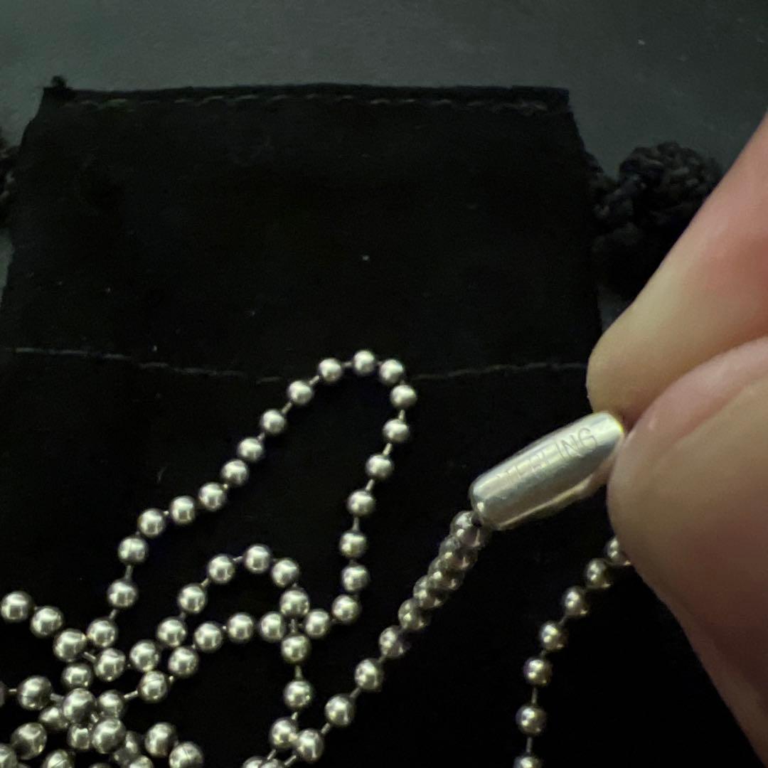 クロムハーツ純正ボールチェーン18インチ