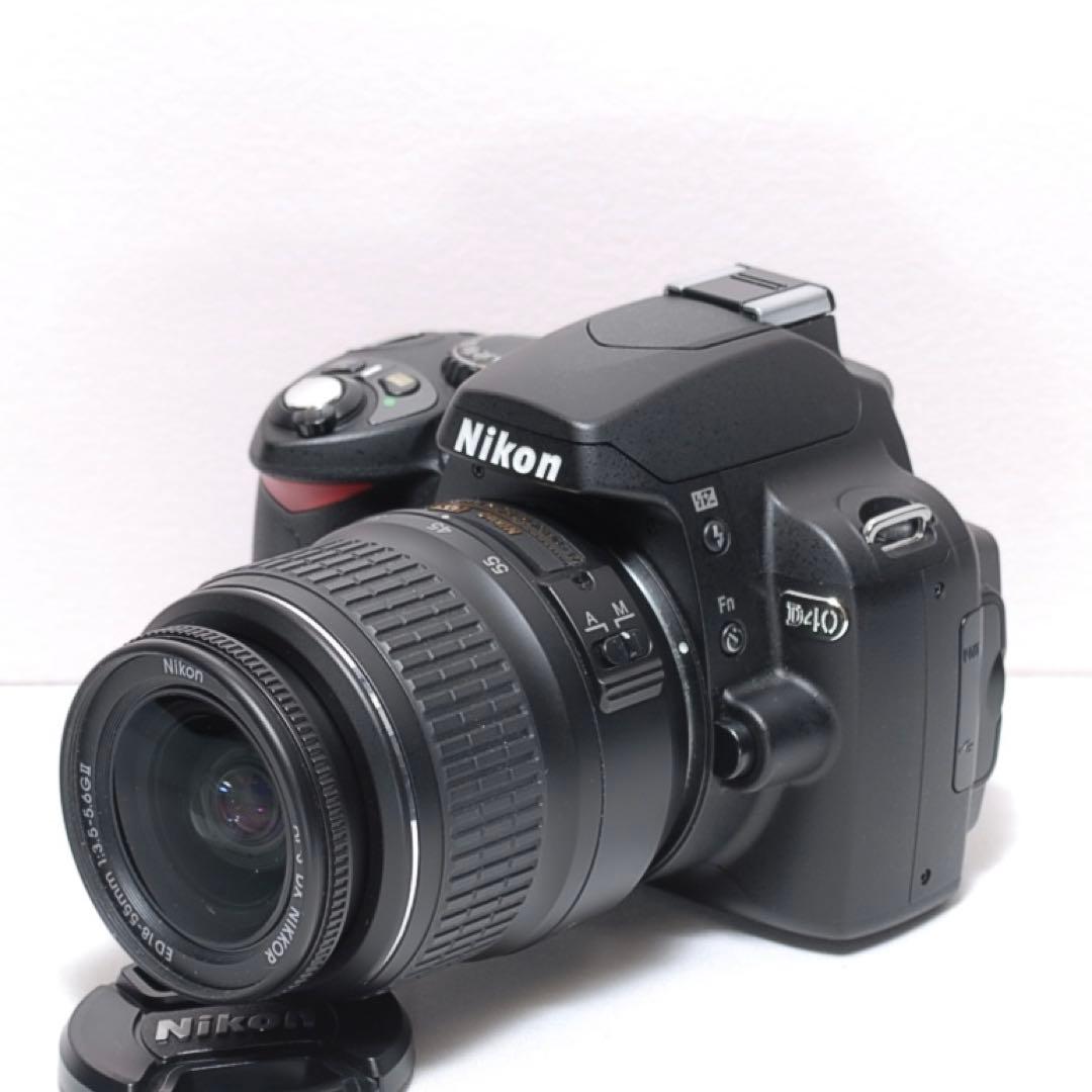 ✨シャッター数僅か728回✨Nikon D40✨シングルレンズ✨入門モデル✨