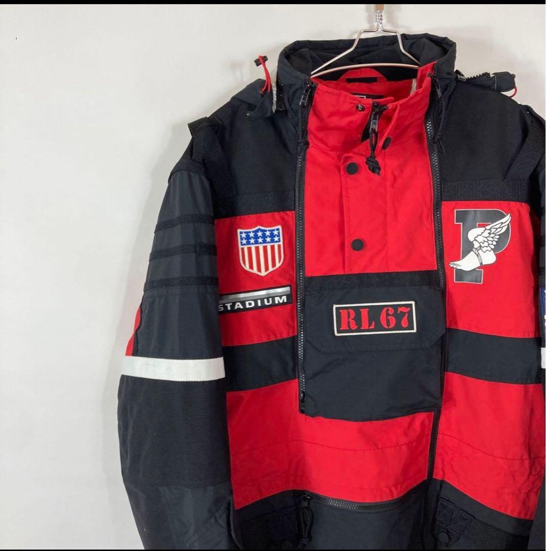 ポロ ラルフローレン 1992 ウィンター スタジアム アポロ ジャケット M