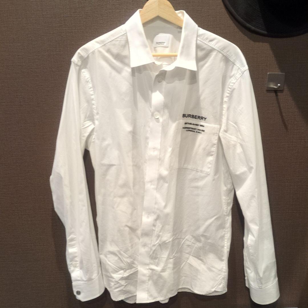BURBERRY ホワイト 長袖シャツ