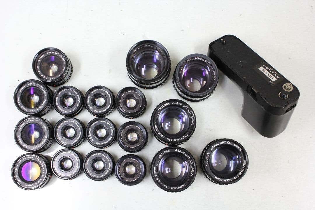 ペンタックス / PENTAX 110用レンズ 18mm 24mm 50mm