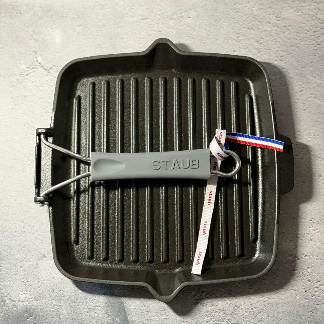 STAUB ストウブ スクエアグリルパン 24cm