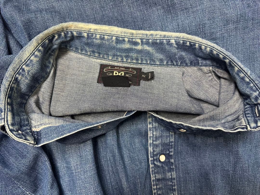 トップス Double RL 90s Denim L/S Shirt