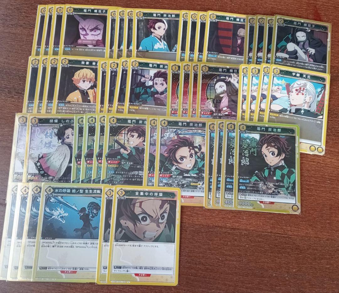 ユニオンアリーナ 引退品 18デッキ+ノーマルカード、ユニチケなど ユニアリ