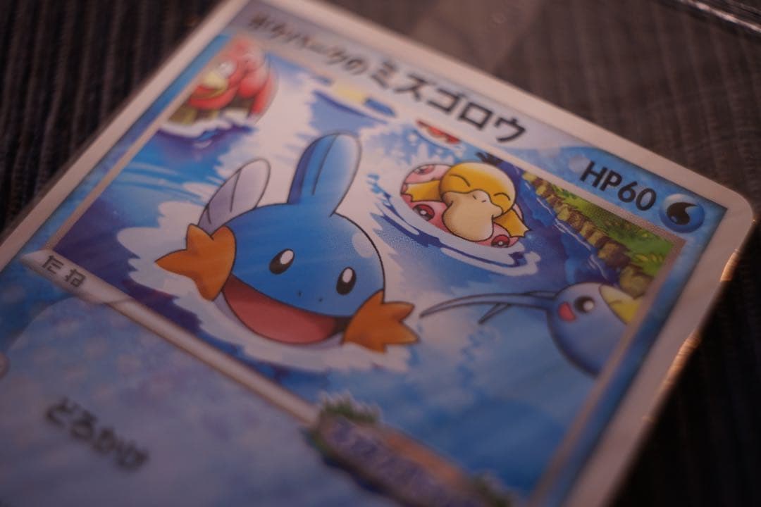 ポケパークのミズゴロウ 未開封 プロモ 046/PCG-P