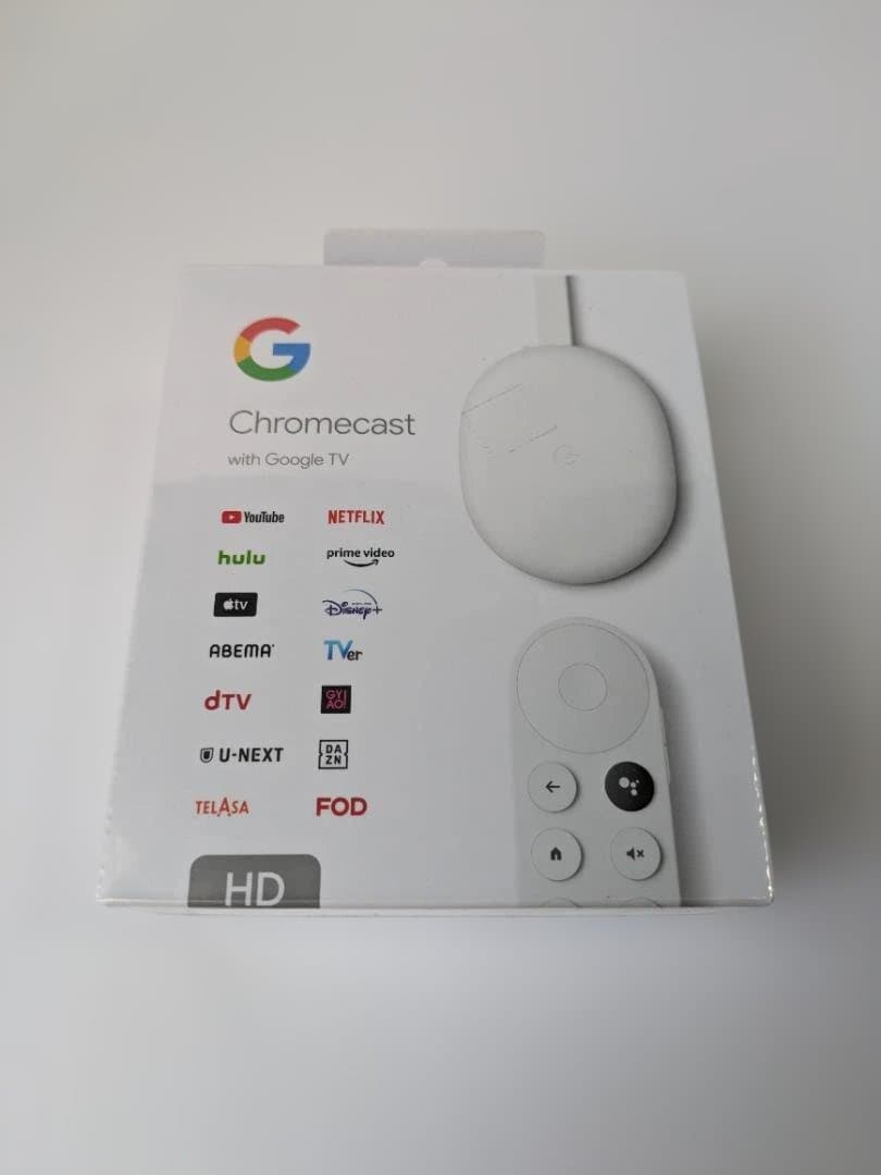 【未開封♥即発送】Chromecast with Google TV HD