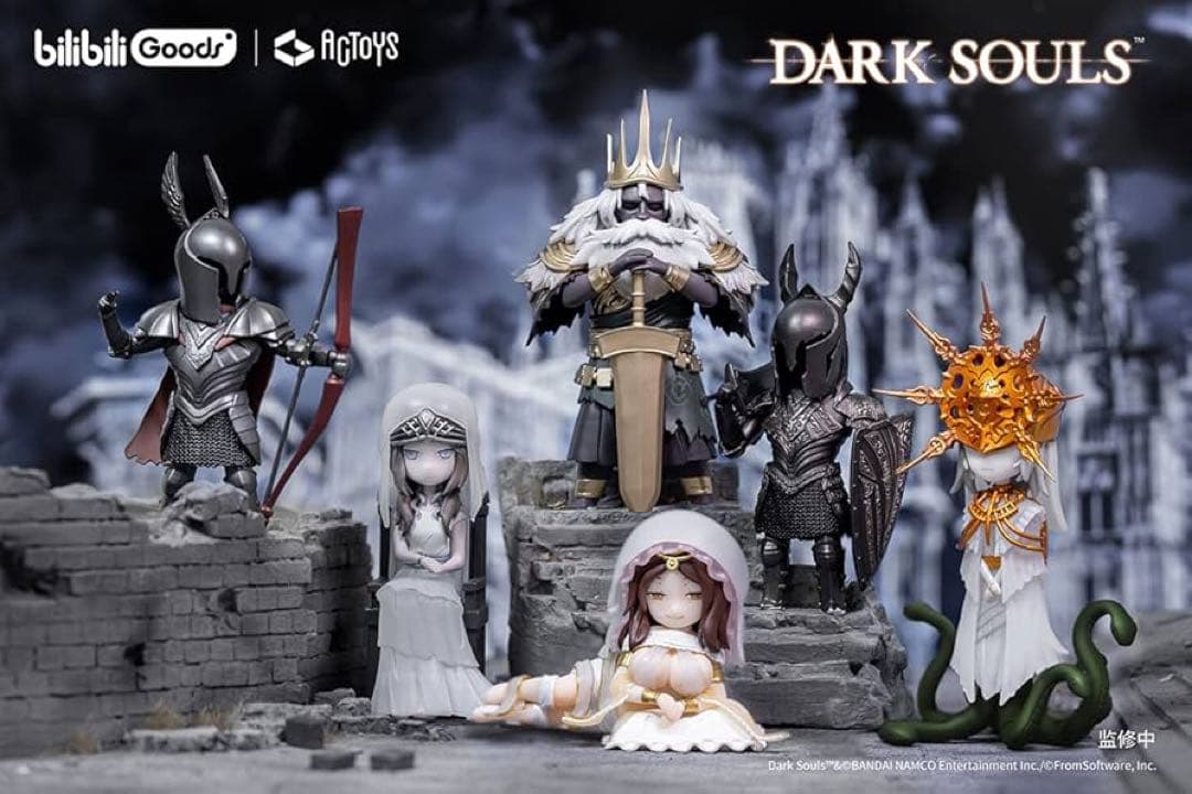 【未開封】DARK SOULS デフォルメフィギュア Vol.2 6個入BOX