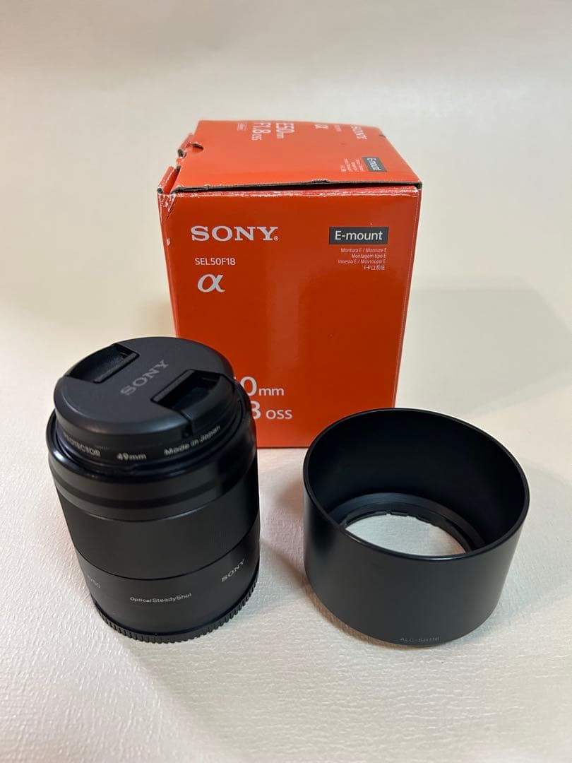 Sony SEL50F18 50mm Eマウントレンズ