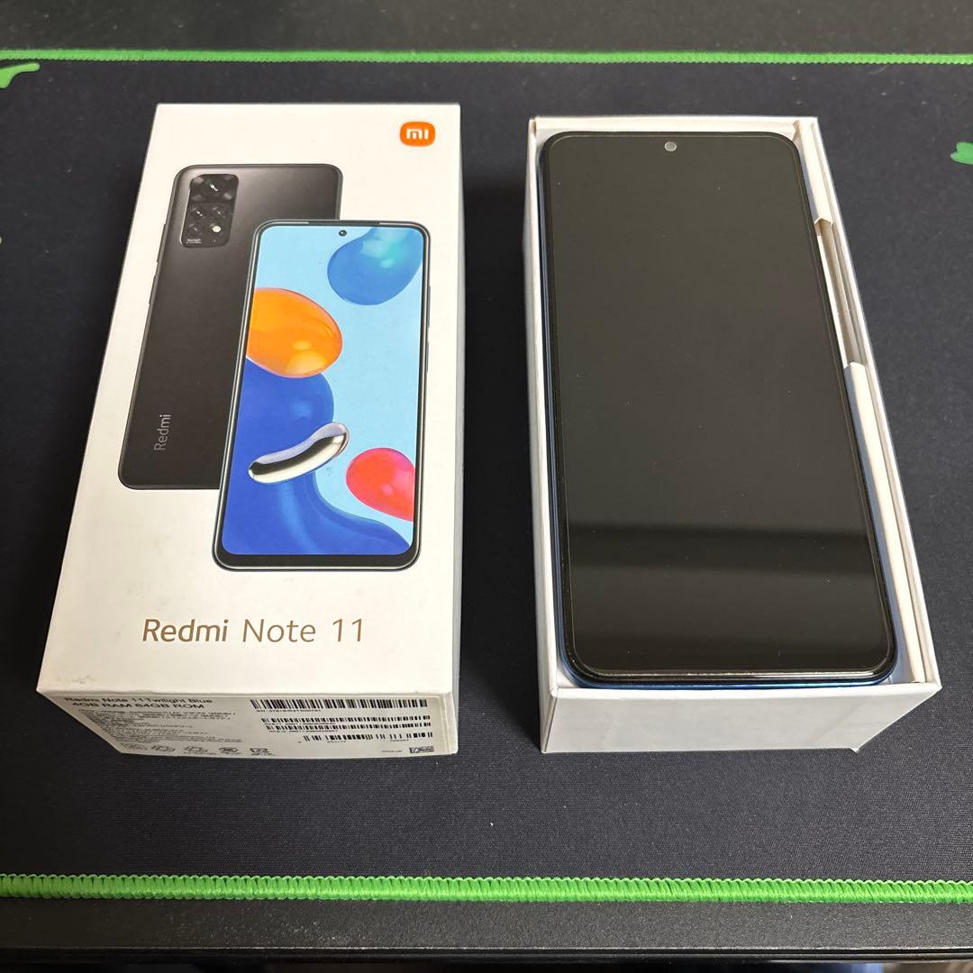 スマートフォン本体 Xiaomi Redmi Note 11 4GB RAM 64GB