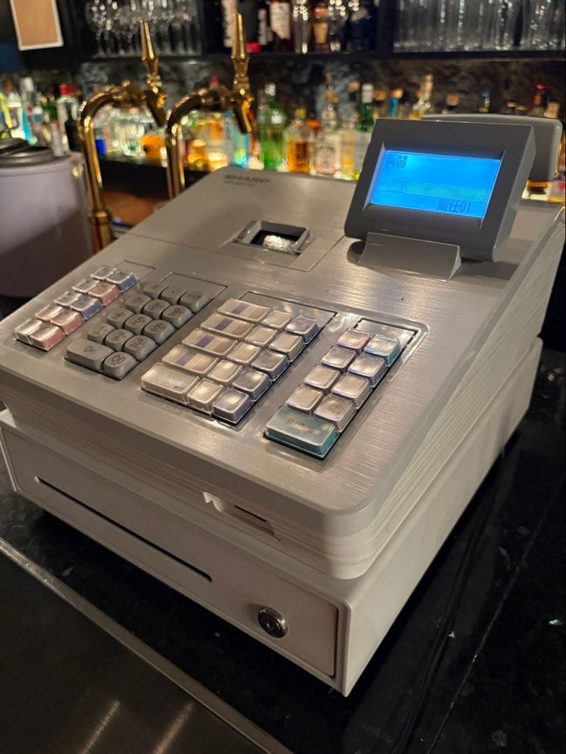 SHARP レジスター ホワイトXE-A207W