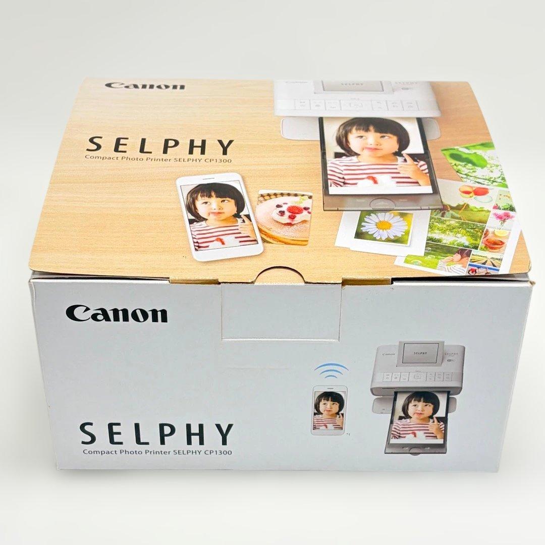未使用級✨Canon SELPHY CP1300 コンパクトフォトプリンター