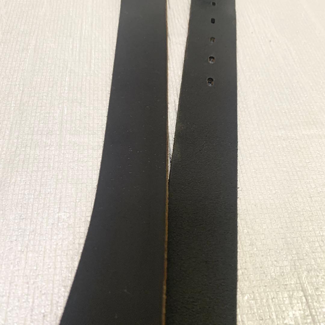 希少　ドルチェ&ガッバーナ ベルト D&G デカロゴ アゲハ蝶　ブラック