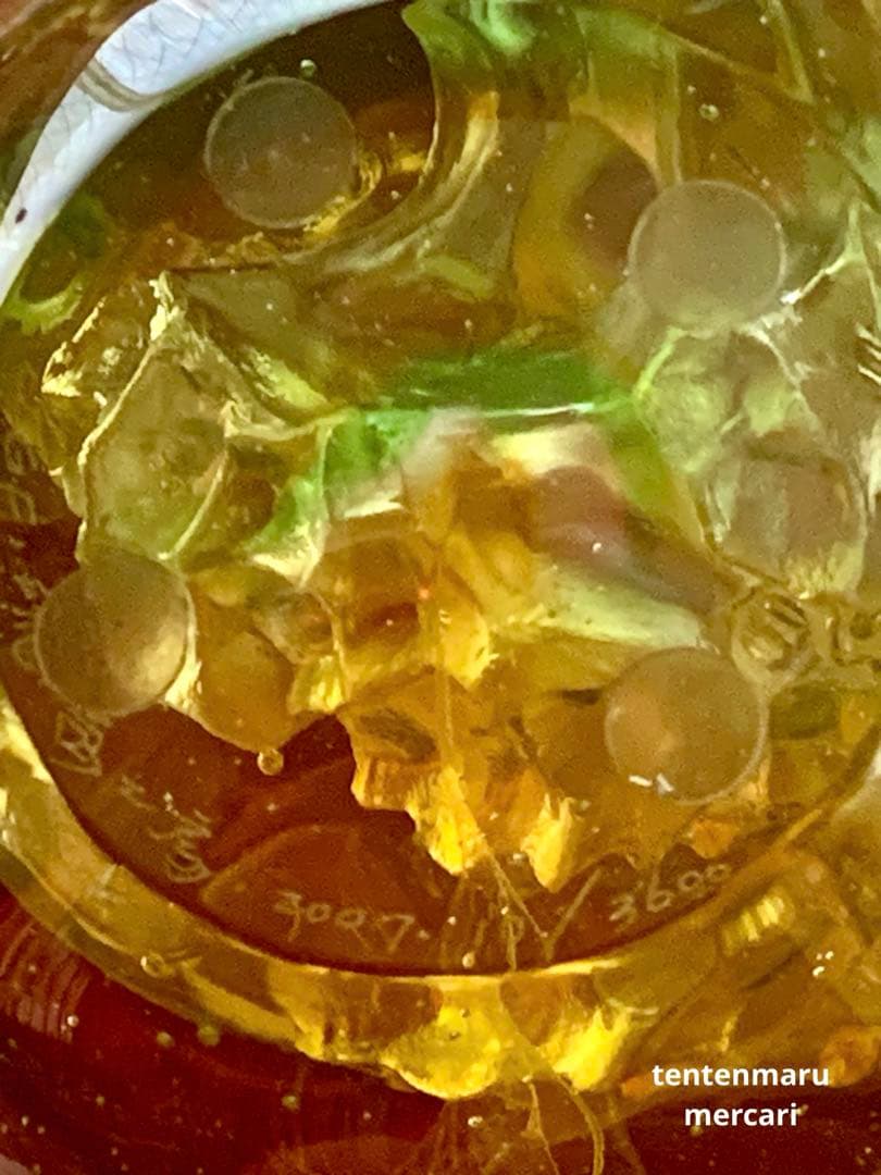 リ*ー様 琉璃工房 ☆ ガラスオブジェ ☆ ネズミとお花モチーフ ☆ 美品