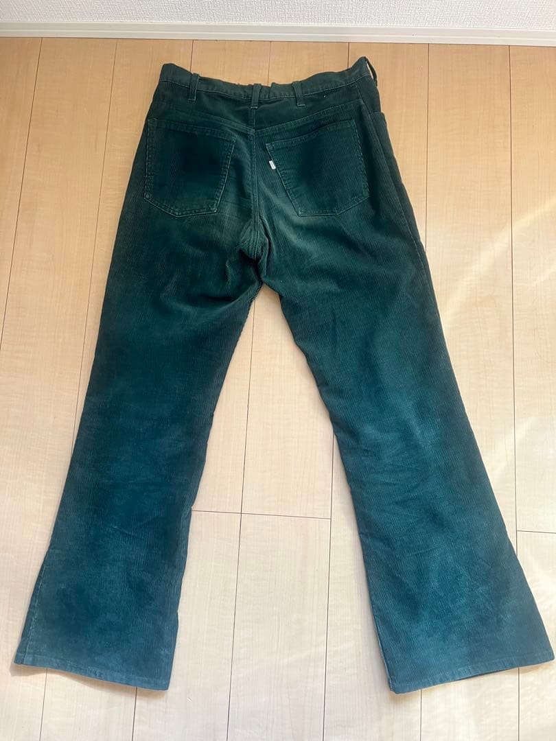 vintageリーバイスlevis646w36usaコーデュロイ70s フレア