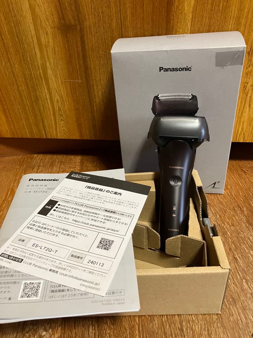 パナソニック シェーバー 髭剃り 3枚刃 検 ラムダッシュ Panasonic