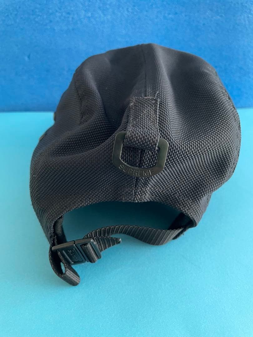 シュプリーム　キャップ　ブラック