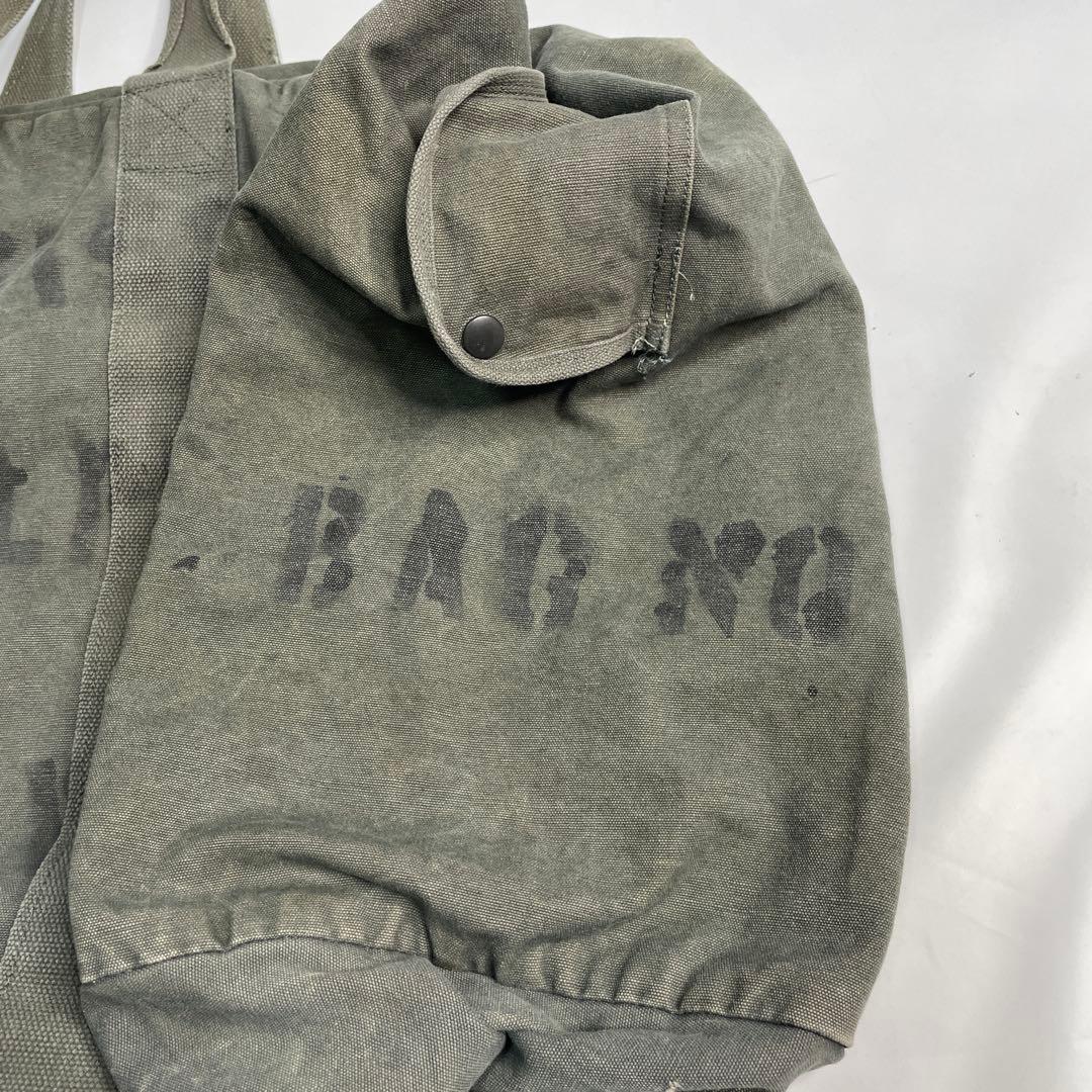 軍物 フライヤーズ キット バッグ ステンシル ペイント ボストン