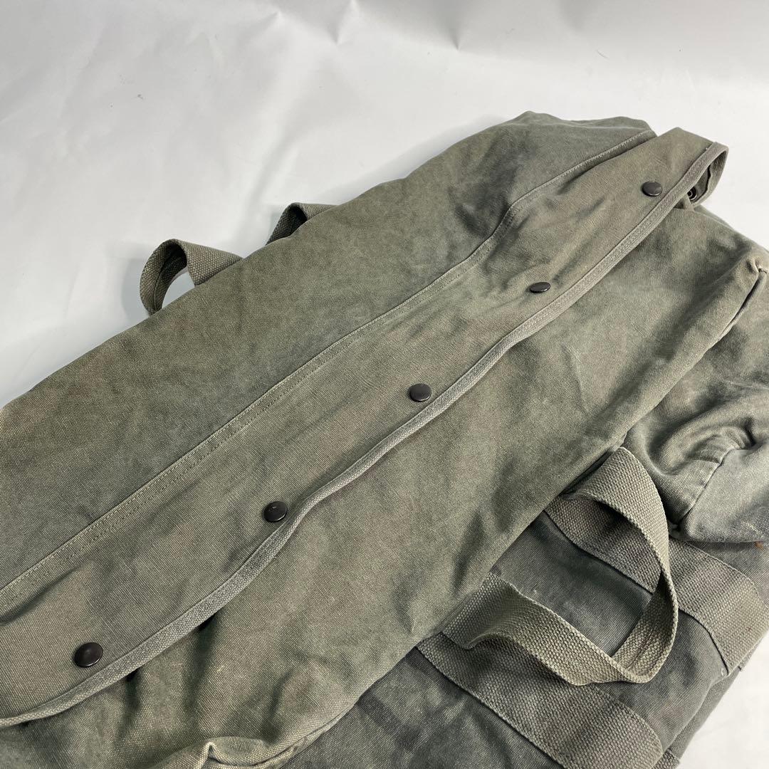 軍物 フライヤーズ キット バッグ ステンシル ペイント ボストン