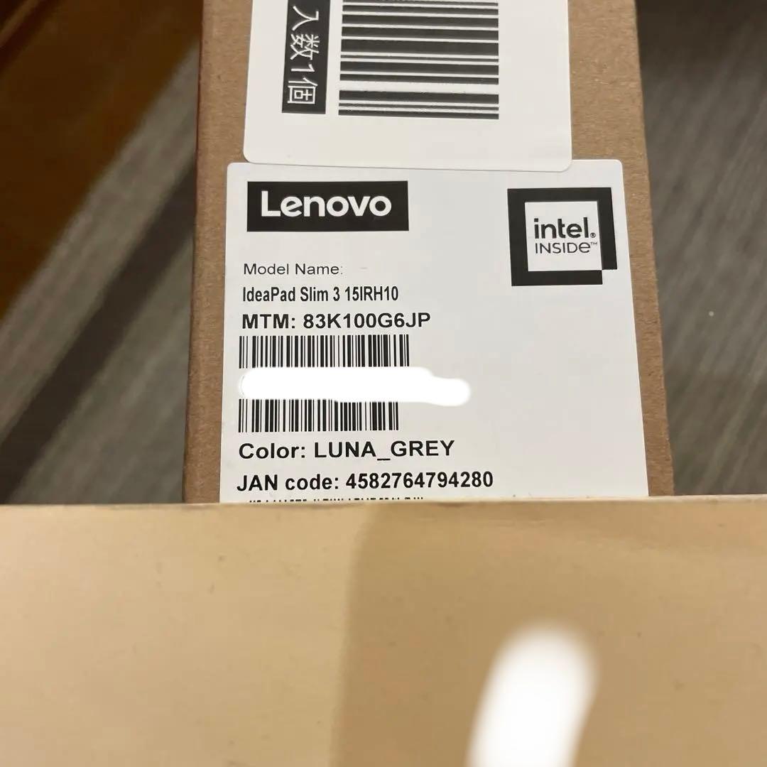 新品 ノートパソコン Lenovo IdeaPad Slim 3 15IRH10