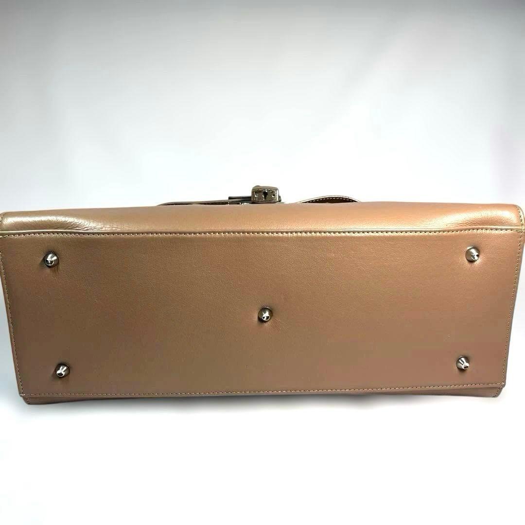 Hamano ミーティア　ハンドバッグ　レザー　肩掛け　肘掛け　未使用