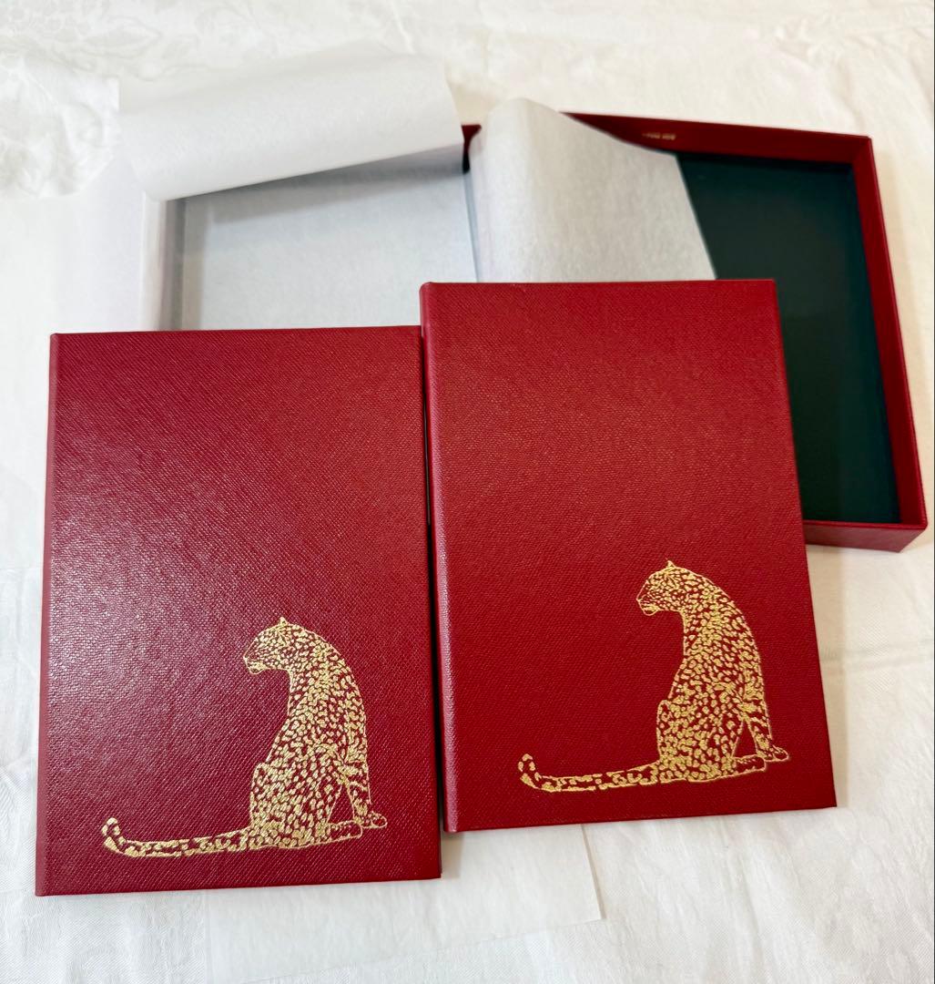 ■新品未使用Cartier カルティエ パンテール 手帳 ノートブック2点セット