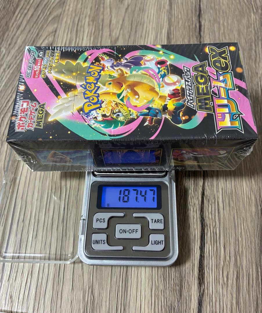 メガドリームex 1BOX シュリンク付き　187.52g