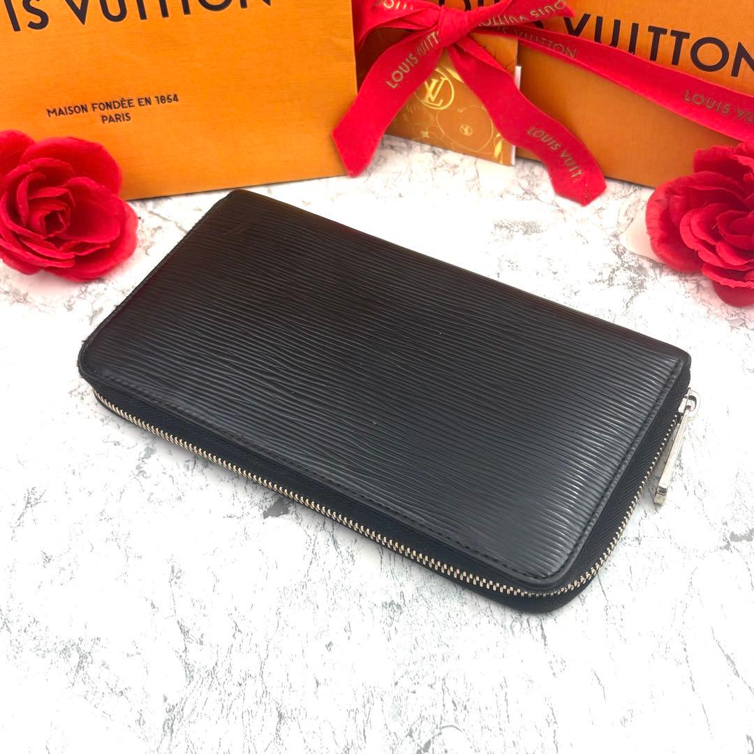 【極美品】 ルイヴィトン エピ ノワール ジッピーオーガナイザー 長財布