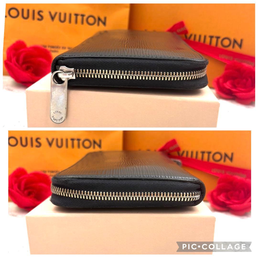 【極美品】 ルイヴィトン エピ ノワール ジッピーオーガナイザー 長財布