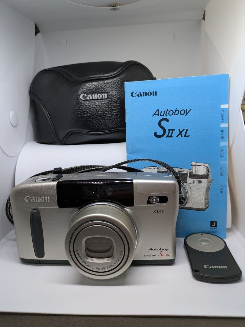〘美品〙Canon Autoboy SⅡ XL (専用ケース・リモコン・取説付)